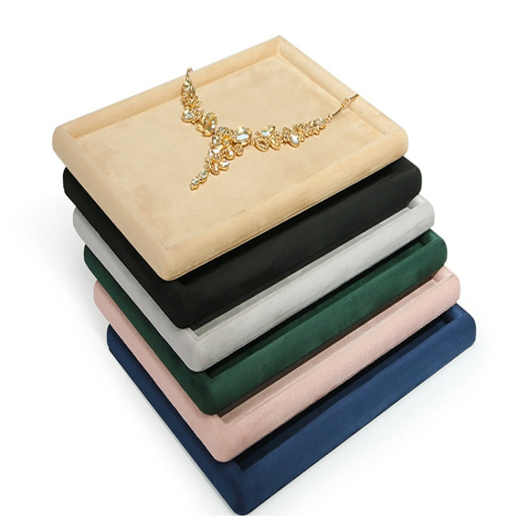 25x25x1.8cm Jewelry Tray Ring Square Empty Plate Earrings Necklace Jewelry Display Tray