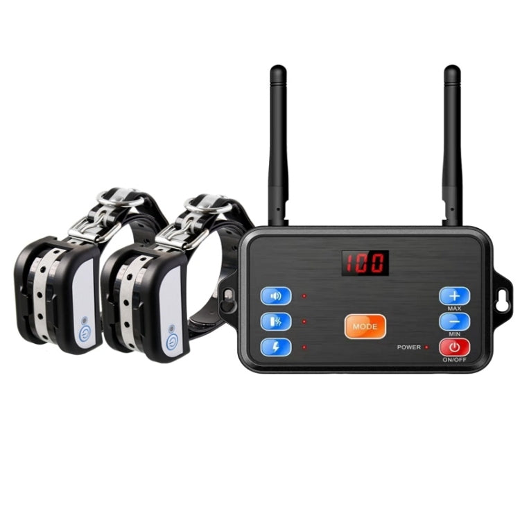 2 In 1 Pet Wireless Fence Bark Control Smart Dog Trainer, Set: 1 For