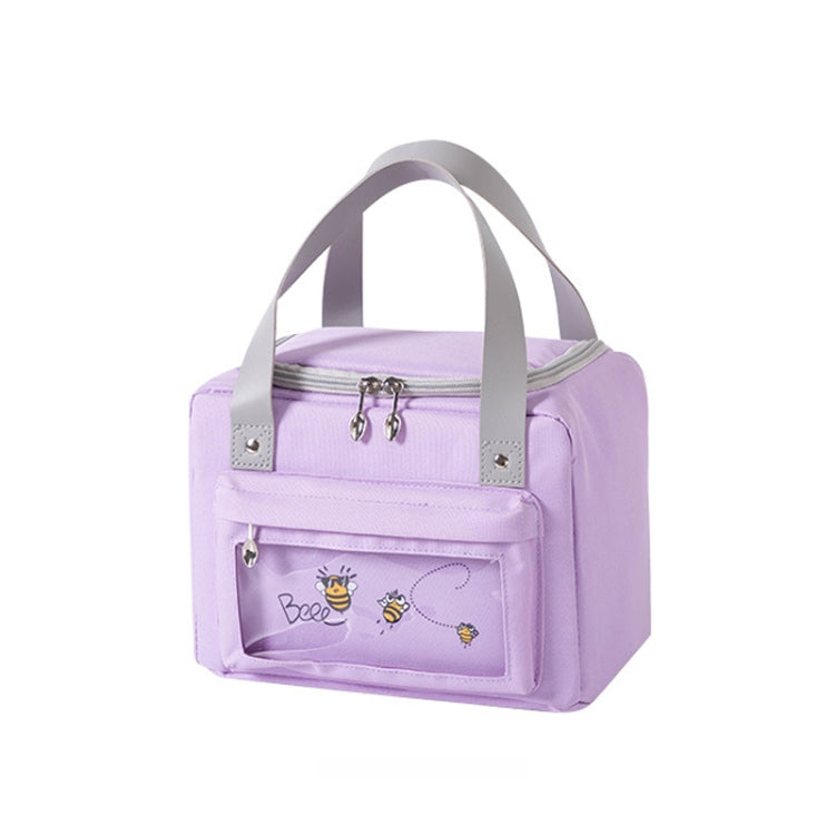 Heat Insulation Oxford Lunch Bag Reusable Lunch Box Holder