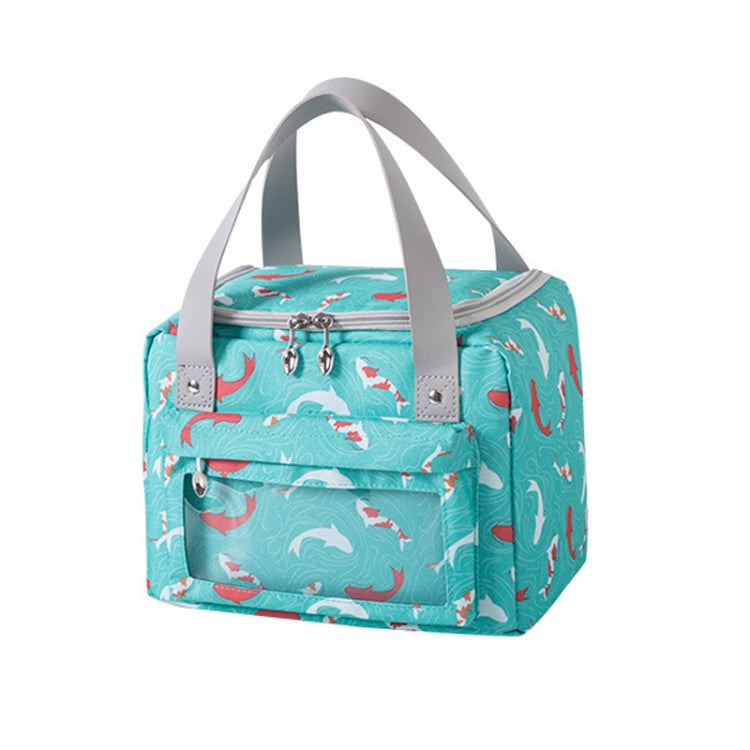 Heat Insulation Oxford Lunch Bag Reusable Lunch Box Holder