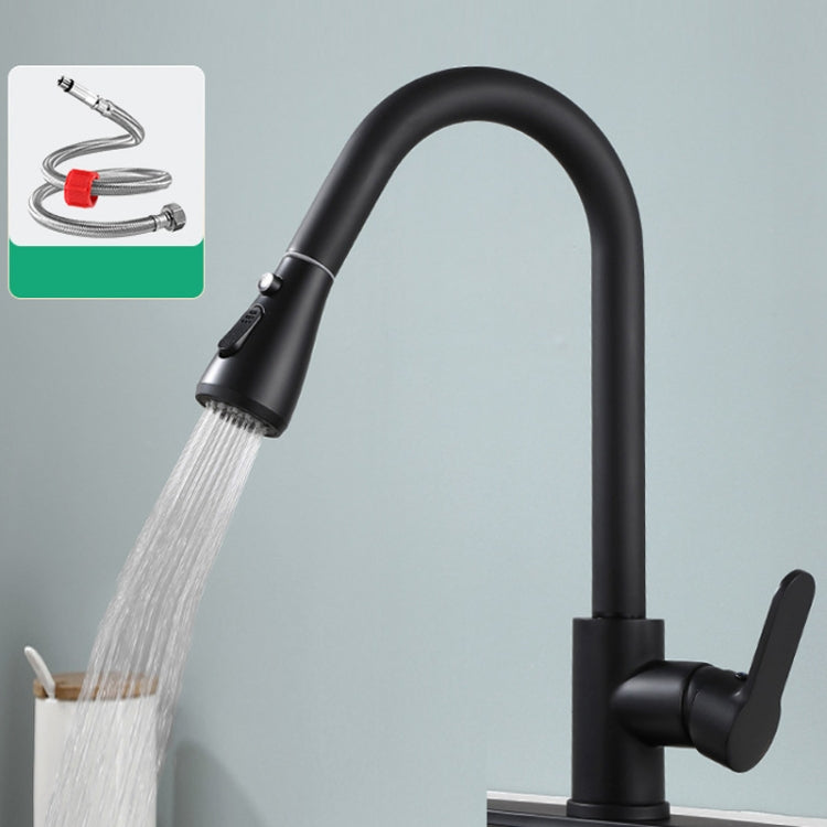 Kitchen Pull-out Universal Telescopic Hot & Cold Water Faucet, Specification:
