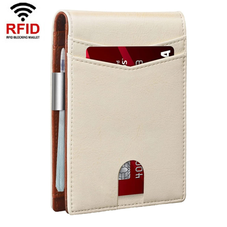 RFID Anti-Magnetic And Anti-Theft Leather Multi-Card Credit Card Wallet Coin Purse