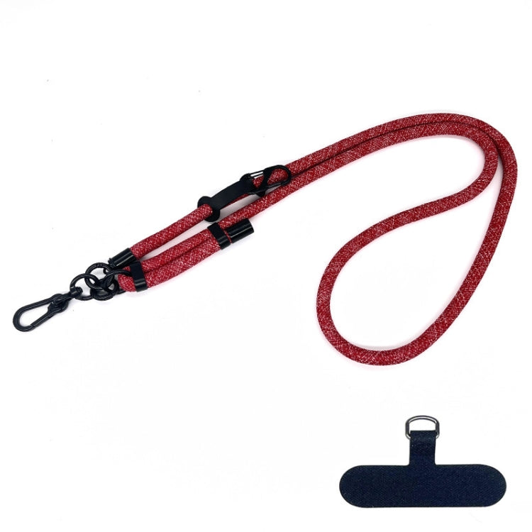 10mm Thick Rope Mobile Phone Anti-Lost Adjustable Lanyard Spacer