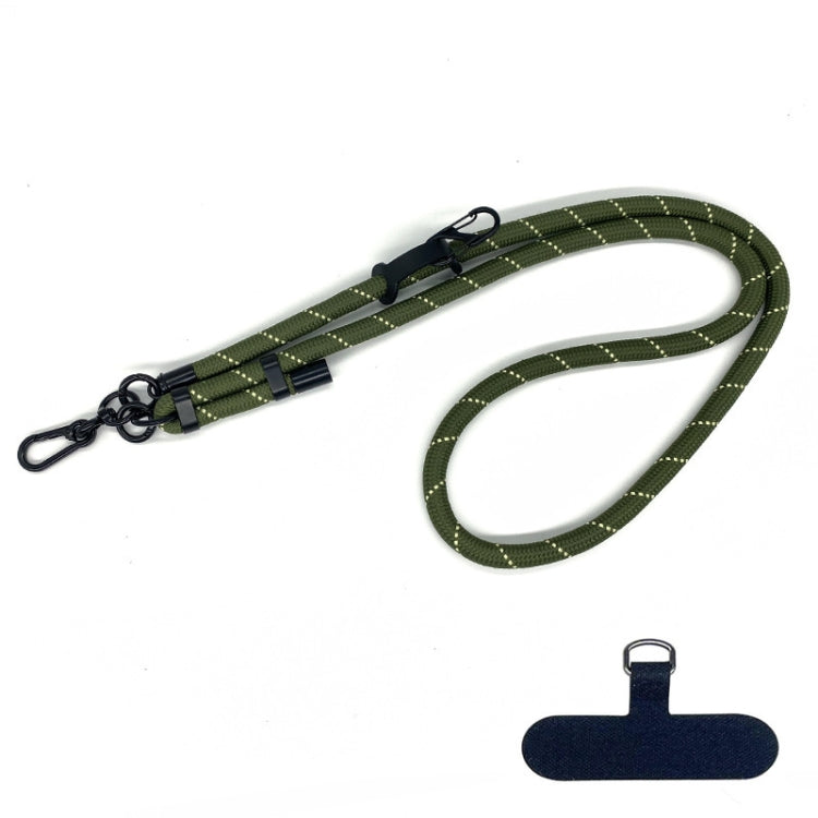 10mm Thick Rope Mobile Phone Anti-Lost Adjustable Lanyard Spacer