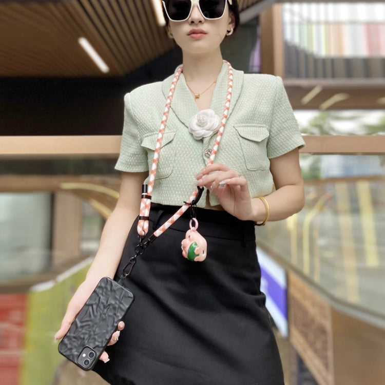 10mm Thick Rope Mobile Phone Anti-Lost Adjustable Lanyard Spacer