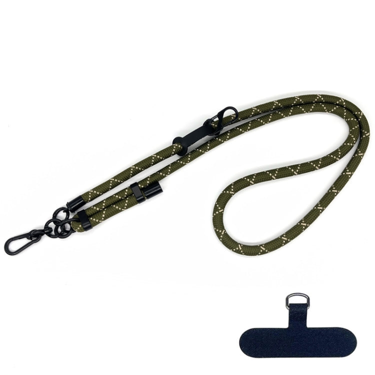 10mm Thick Rope Mobile Phone Anti-Lost Adjustable Lanyard Spacer