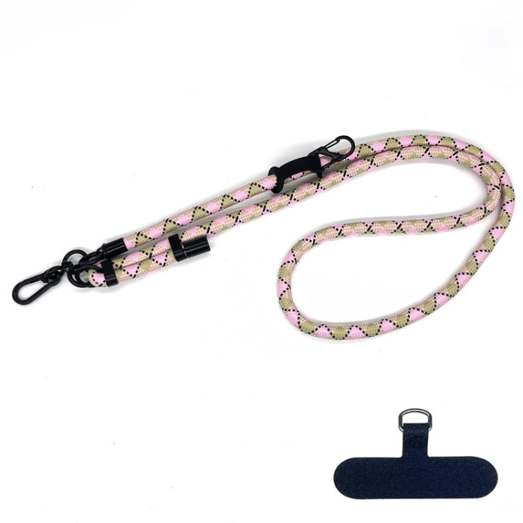 10mm Thick Rope Mobile Phone Anti-Lost Adjustable Lanyard Spacer
