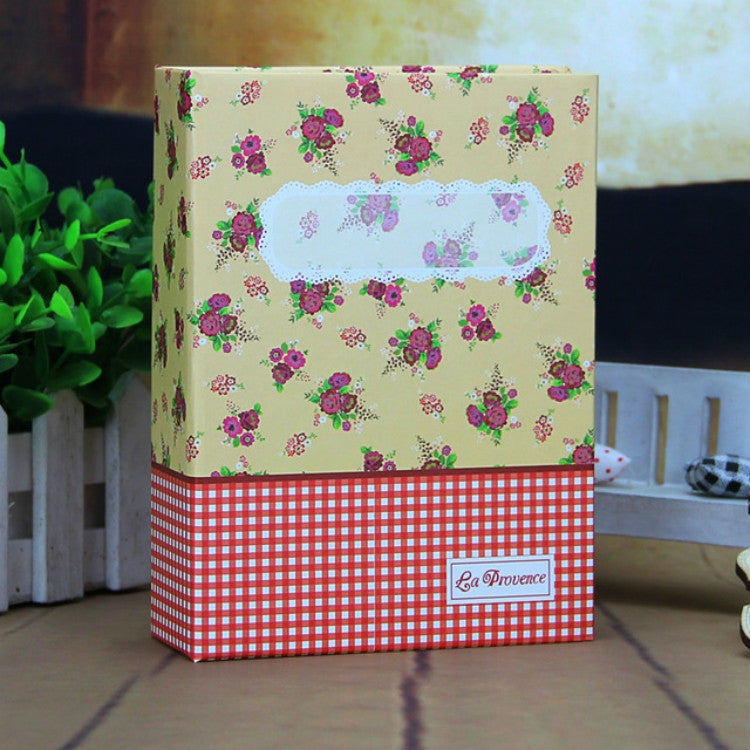 6 inch 100 Sheets 4R Small Floral Flower Pocket Photo Album