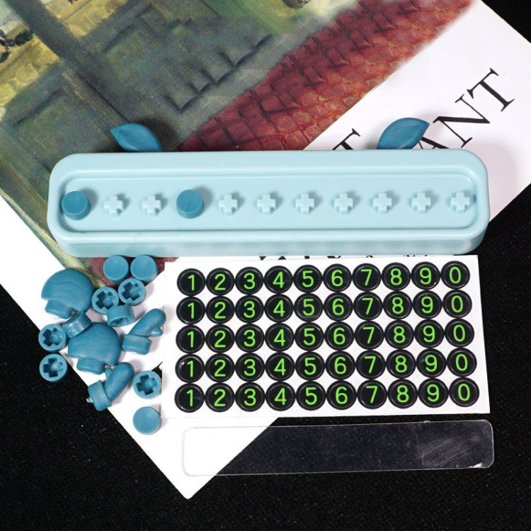 Cute Rabbit Ears Hidden Temporary Parking Sign Car Decoration Ornament