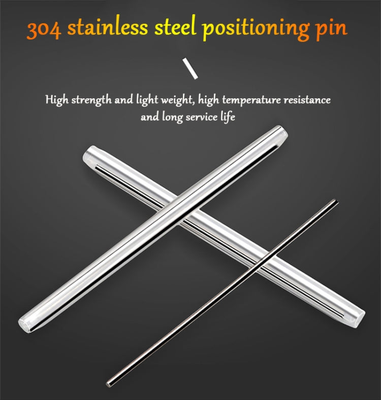 100pcs/pack 45mm Single Pin Optical Fiber Heat Shrinkable Tube Optical Hot Melt Tube