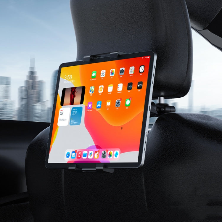 Car Rear Seat Folding Stretchable Headrest Tablet Bracket, Color: