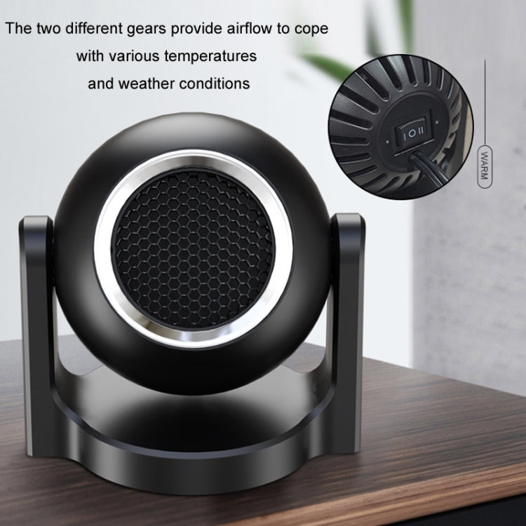 12V Winter Car-mounted Fast-heating Air Heater Window Glass Defogging Heater