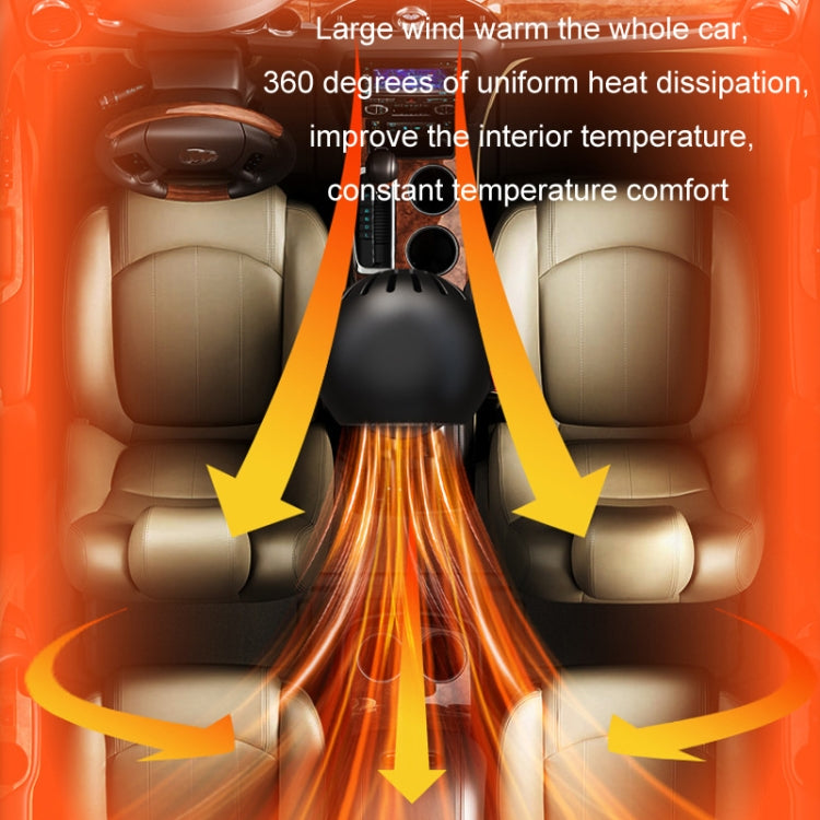 12V Winter Car-mounted Fast-heating Air Heater Window Glass Defogging Heater