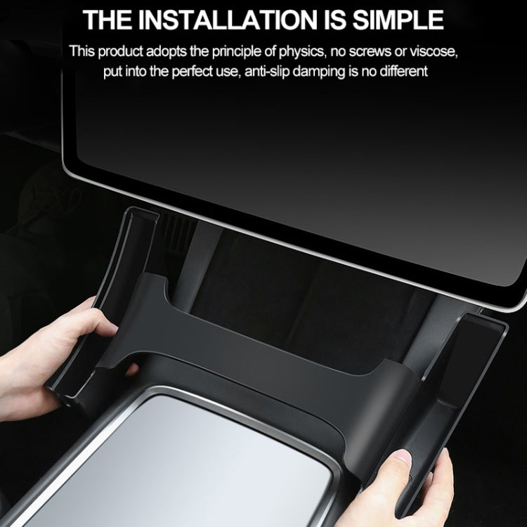 For Tesla Model Y / 3 Center Side Storage Box Side Organizer Saddle Box Interior Modification Accessories