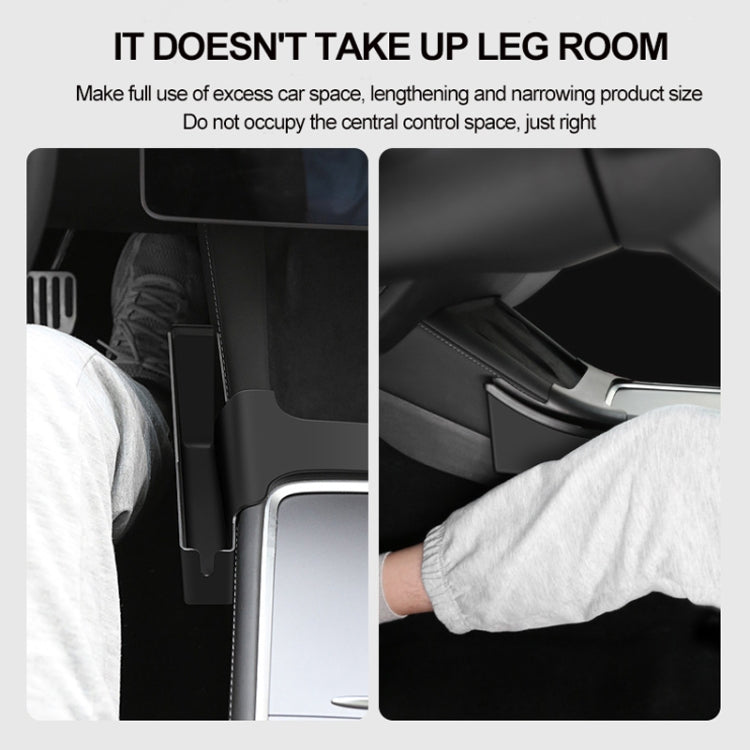 For Tesla Model Y / 3 Center Side Storage Box Side Organizer Saddle Box Interior Modification Accessories