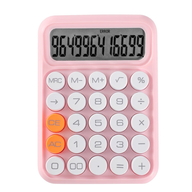 12-digit Mechanical Keyboard Calculator Office Student Exam Calculator Display