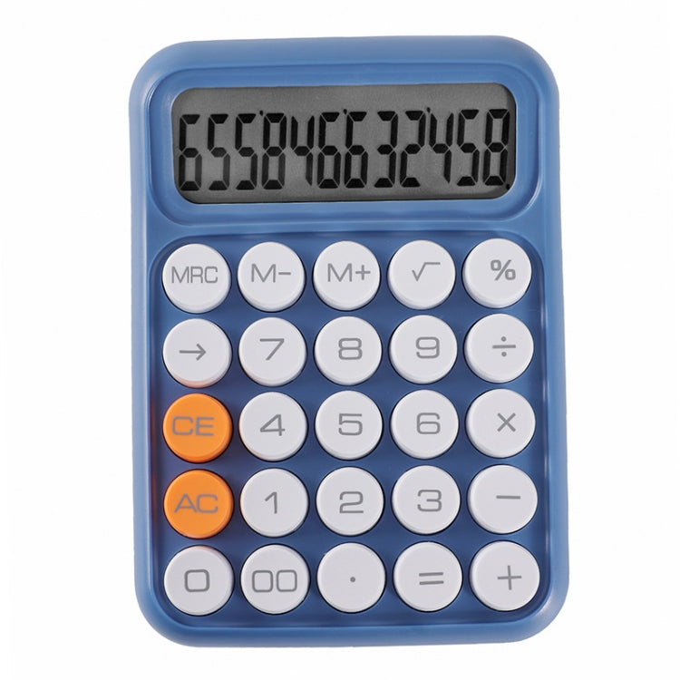 12-digit Mechanical Keyboard Calculator Office Student Exam Calculator Display