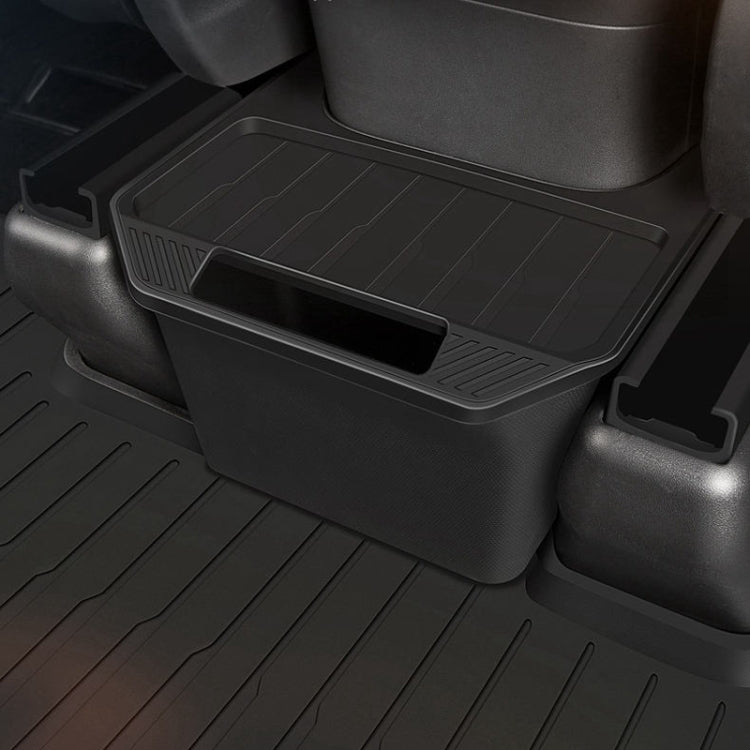 For Tesla Model Y Garbage Can Bin Accessories Rear Center Console Storage Box Organizer, Color: