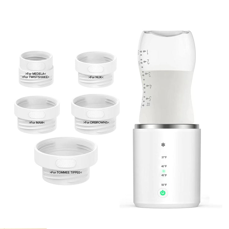 Baby Bottle Warmer 10000mAh USB Rechargeable Heater With 2 Adapter(English)