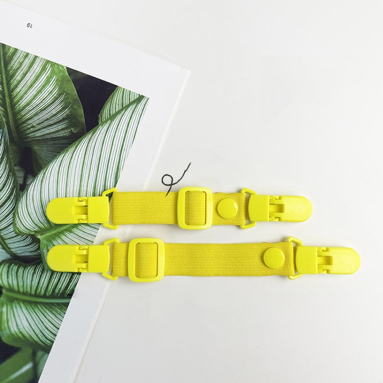 School Bag Shoulder Strap Clip Adjustable Elasticity Anti-Falling Clip For Children Overalls