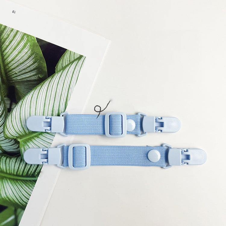 School Bag Shoulder Strap Clip Adjustable Elasticity Anti-Falling Clip For Children Overalls