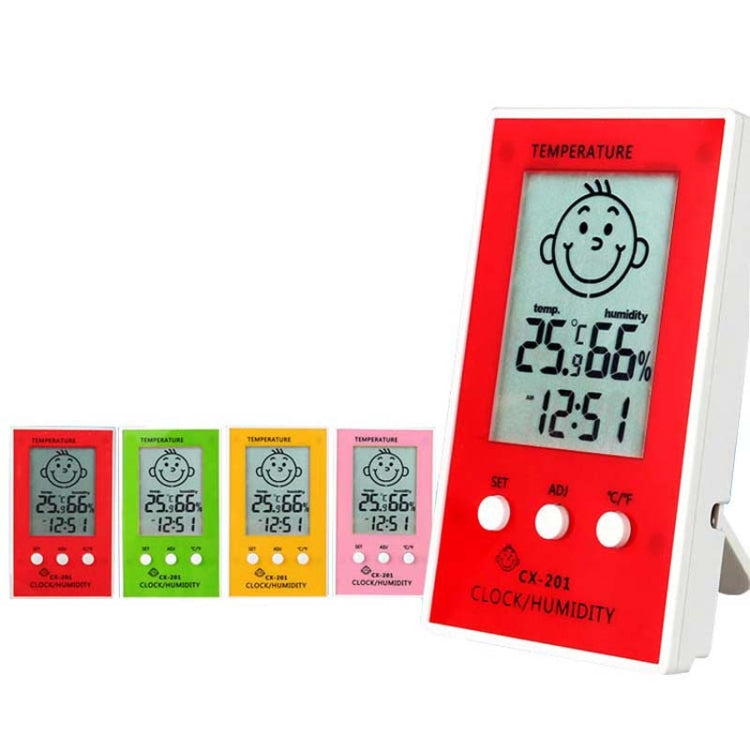 Indoor Outdoor Thermometer Precise Hygrometer Digital Clock Temperature Logger