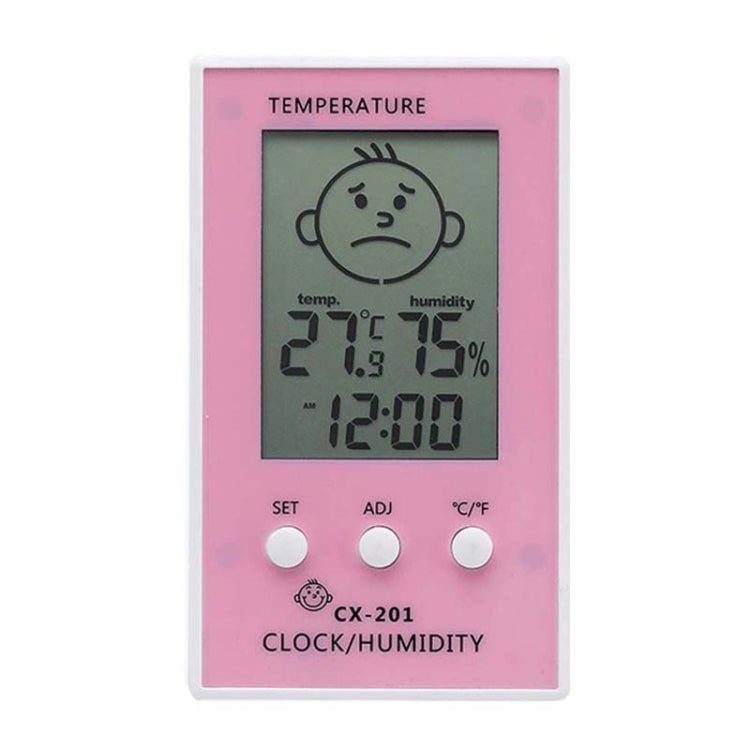 Indoor Outdoor Thermometer Precise Hygrometer Digital Clock Temperature Logger