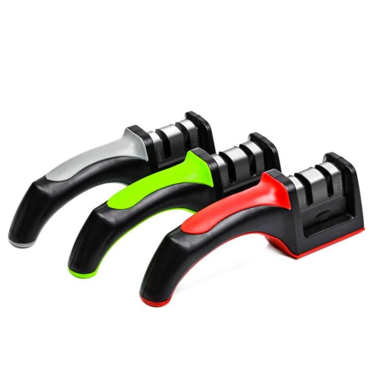 Ceramics Knife Sharpener with Square Handle(Green)