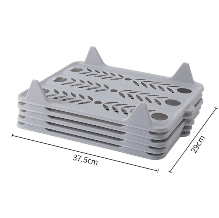 7PCS Multifunctional Quick Folding Clothes Board Clothes Folding Storage Artifact, Size:Big