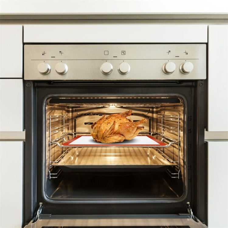 Platinum Glass Fiber Silicone Pastry Cake Cookie Baking Mat Pad Sheet Kneading Mat, Size:40x30cm