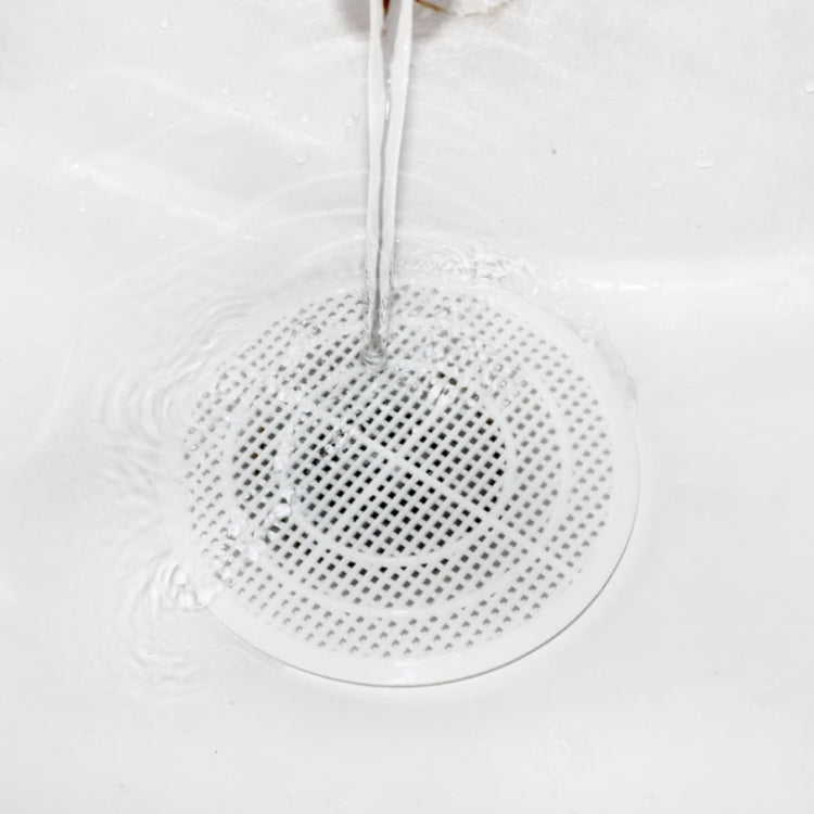 10 PCS Cut-out Sink Cover To Prevent Clogging Bathroom Hair Filter Kitchen Sink Sewer Filter