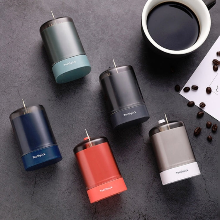 Household Push-type Toothpick Holder Automatically Pops Up Toothpick Storage Box Random Color Delivery