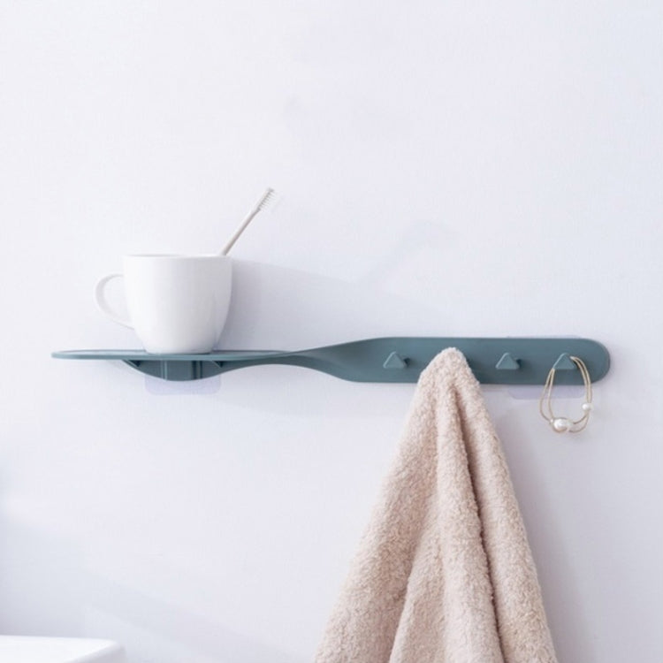 4 PCS Bathroom Hanger Multi-functional Wall Rack Free Hanging Door Hanger Random Color Delivery