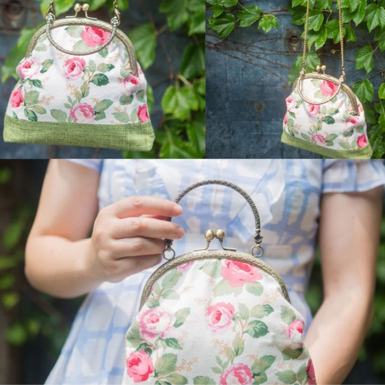 10 PCS Curved Lace Dragon and Phoenix Bag Handle Accessories