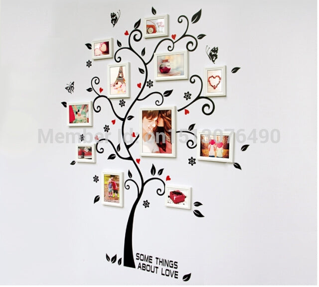 3D DIY Removable Photo Tree PVC Wall Stickers Mural Art Home Decor