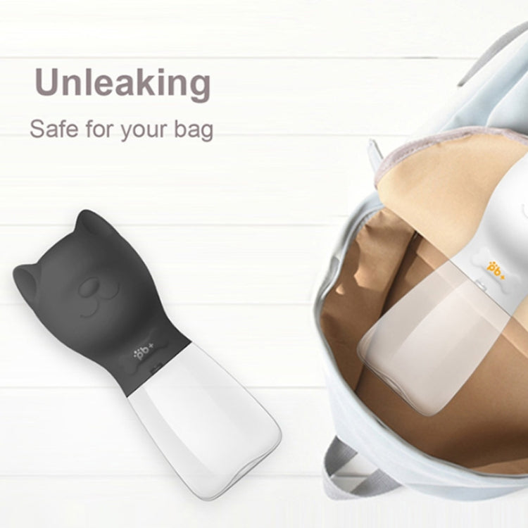 Portable Pet Dog Water Bottle Small Large Dog Travel Puppy Cat Drinking Water Bowl Outdoor Pet Water Dispenser Feeder Pet Supplies, Size:550 ml