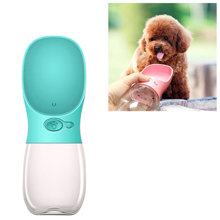 Portable Pet Dog Water Bottle Small Large Dog Travel Puppy Cat Drinking Water Bowl Outdoor Pet Water Dispenser Feeder Pet Supplies, Size:550 ml