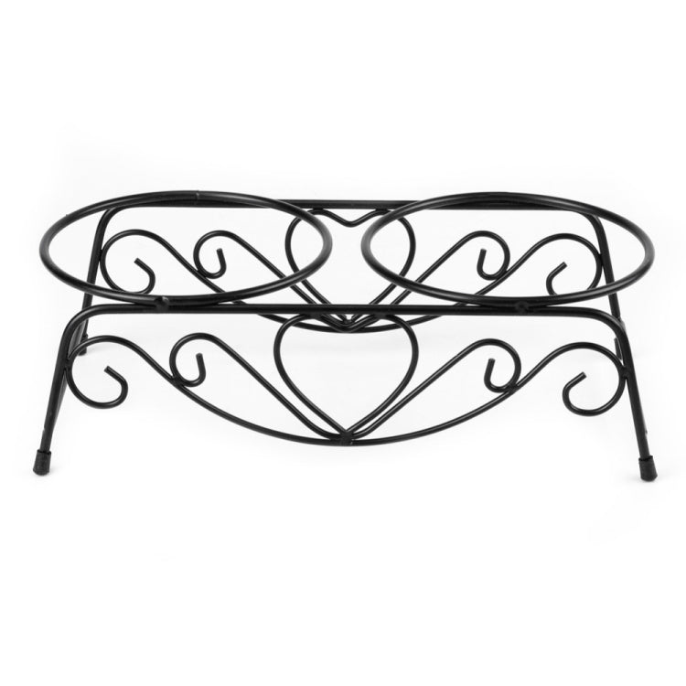 Double Pet Feeding Supplies Stainless Steel Feeder