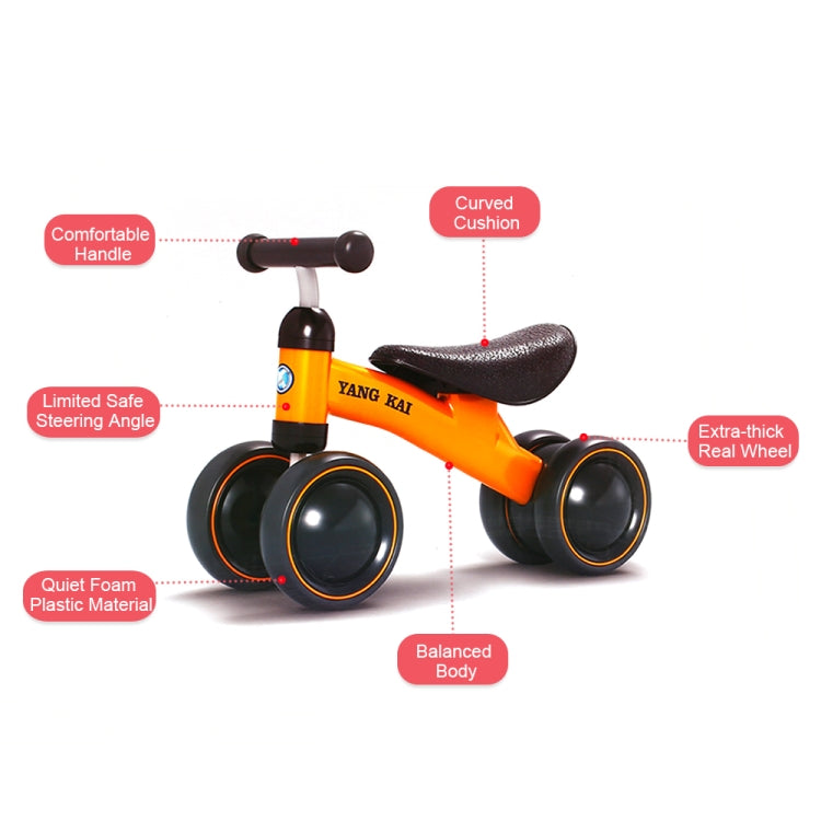 Baby Balance Bike Learn To Walk No Foot Pedal Riding Toys for Kids Baby Toddler