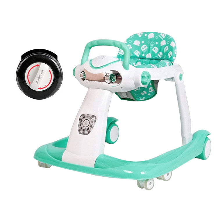 Multi-function Baby Walker Anti-rollover 6/7-18 Months Can Sit Can Push Foldable Baby Walkers