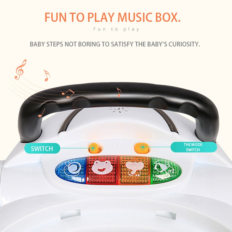 Multi-function Baby Walker Anti-rollover 6/7-18 Months Can Sit Can Push Foldable Baby Walkers