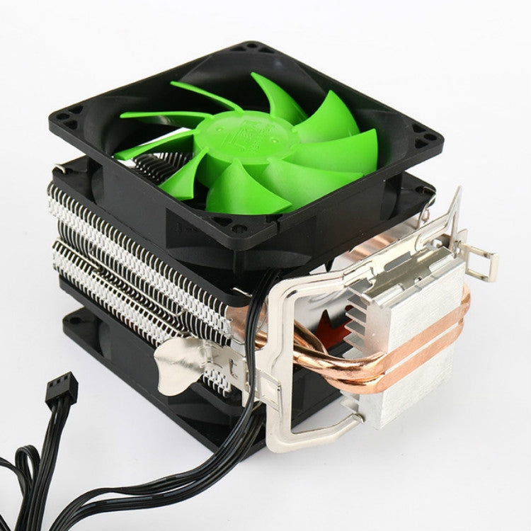 Wanjiafeng Kirin Dual Heat Pipe Dual Fan CPU Radiator