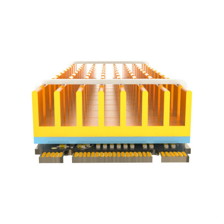 Aluminum Alloy Heat Sink with Thermal Silica Pad High Power Thermal Insulation