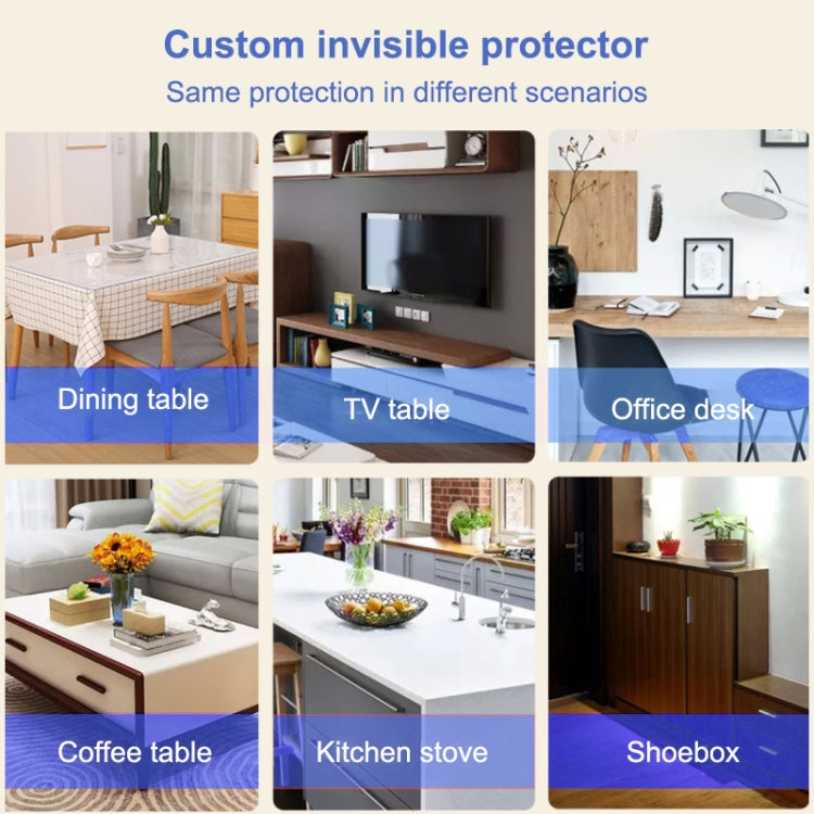 Waterproof Oilproof PVC Placemat Soft Glass Tablecloth Tea Table Mat,Size:40x100cm