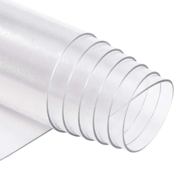 Waterproof Oilproof PVC Placemat Soft Glass Tablecloth Tea Table Mat,Size:80x120cm