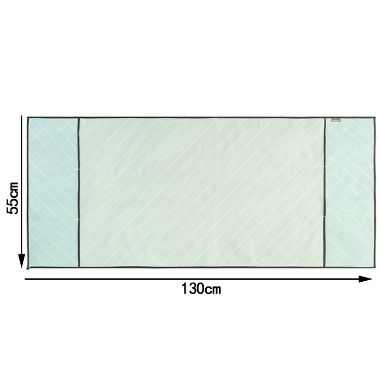 Twill Refrigerator Dust Cover Home Appliance Top Waterproof Cover Storage Hanging Bag(Green)