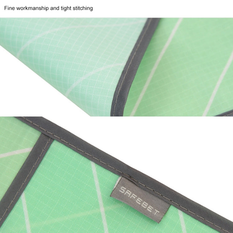 Twill Refrigerator Dust Cover Home Appliance Top Waterproof Cover Storage Hanging Bag(Green)