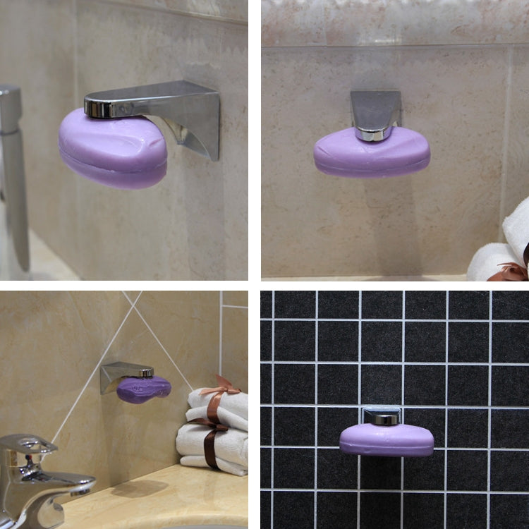 3 PCS Magnetic Soap Holder Strong Suction Soap Box Steel Soap Box Soap Holder