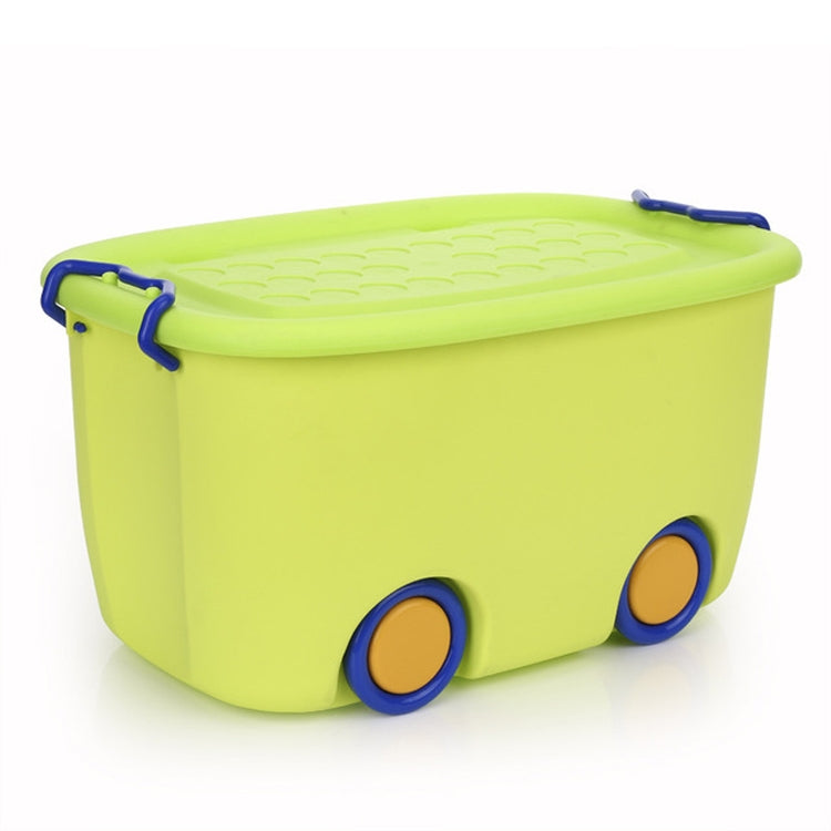 Sundries Finishing Plastic Drawer Locker Baby Toy Storage Box with Pulley, Size:47x31.5x25cm