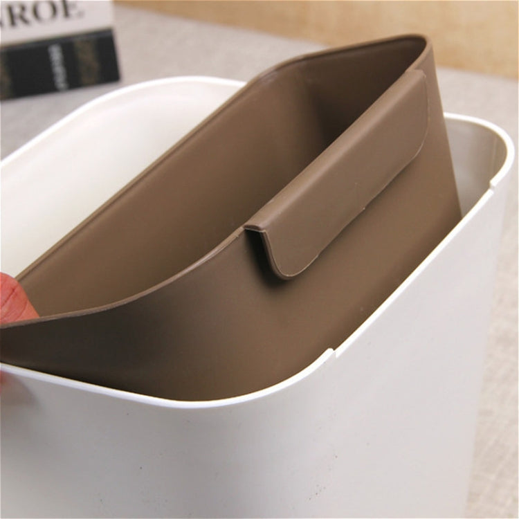 10 PCS Household Living Room Kitchen Bathroom Wet and Dry Sorting Trash Can